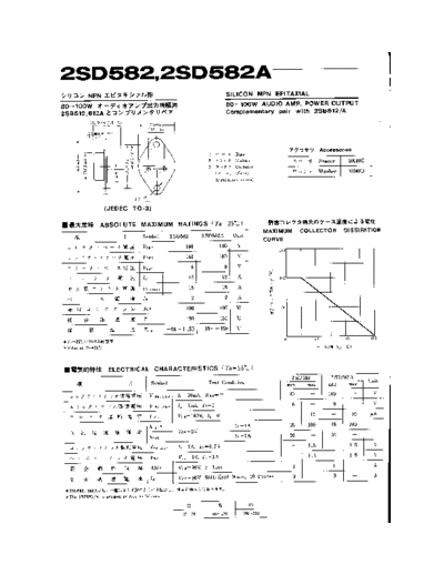 NO 2sd582  . Electronic Components Datasheets Active components Transistors NO 2sd582.pdf
