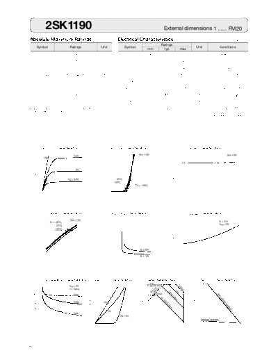 NO 2sk1190  . Electronic Components Datasheets Active components Transistors NO 2sk1190.pdf