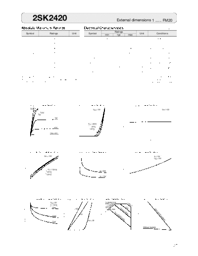 NO 2sk2420  . Electronic Components Datasheets Active components Transistors NO 2sk2420.pdf