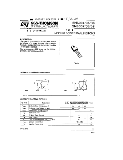 ST 2n6034 2n6035 2n6036 2n6037 2n6038 2n6039  . Electronic Components Datasheets Active components Transistors ST 2n6034_2n6035_2n6036_2n6037_2n6038_2n6039.pdf