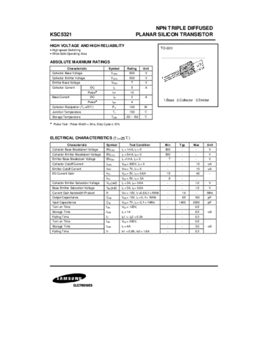 Samsung ksc5321  . Electronic Components Datasheets Active components Transistors Samsung ksc5321.pdf