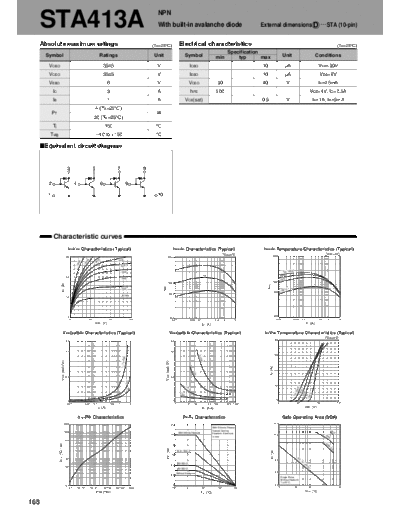 Sanken sta413a  . Electronic Components Datasheets Active components Transistors Sanken sta413a.pdf