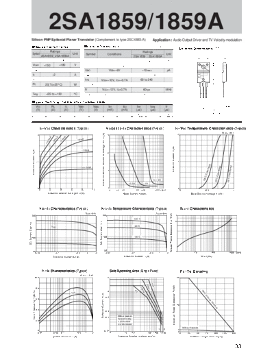 Sanken 2sa1859  . Electronic Components Datasheets Active components Transistors Sanken 2sa1859.pdf