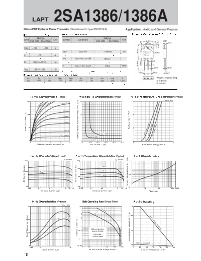 Sanken 2sa1386  . Electronic Components Datasheets Active components Transistors Sanken 2sa1386.pdf