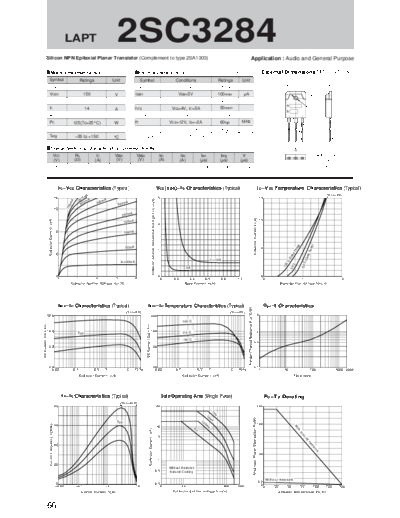 Sanken 2sc3284  . Electronic Components Datasheets Active components Transistors Sanken 2sc3284.pdf