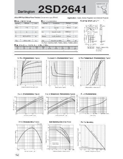 Sanken 2sd2641  . Electronic Components Datasheets Active components Transistors Sanken 2sd2641.pdf