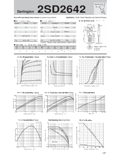 Sanken 2sd2642  . Electronic Components Datasheets Active components Transistors Sanken 2sd2642.pdf