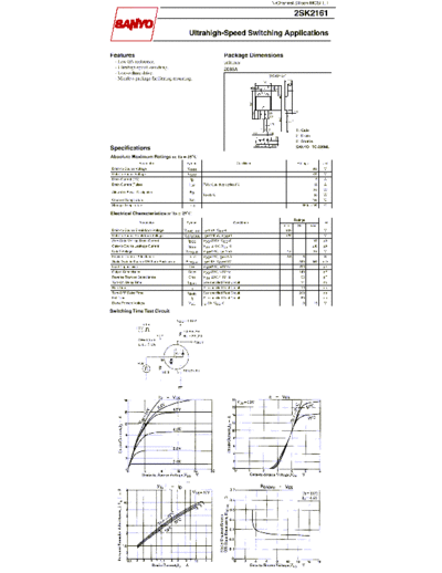 Sanyo 2sc2161  . Electronic Components Datasheets Active components Transistors Sanyo 2sc2161.pdf