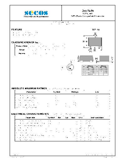 Secos 2sc5658  . Electronic Components Datasheets Active components Transistors Secos 2sc5658.pdf