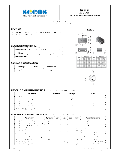 Secos bc808  . Electronic Components Datasheets Active components Transistors Secos bc808.pdf