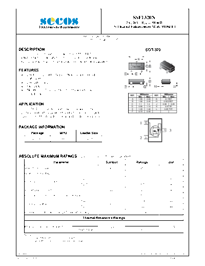 Secos ssf1320n  . Electronic Components Datasheets Active components Transistors Secos ssf1320n.pdf