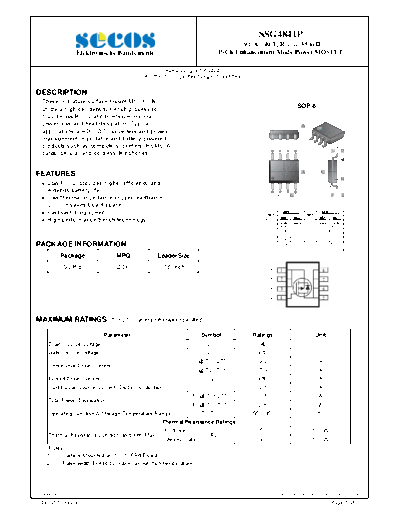 Secos ssg4841p  . Electronic Components Datasheets Active components Transistors Secos ssg4841p.pdf