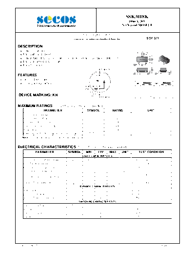 . Electronic Components Datasheets ssk3018k  . Electronic Components Datasheets Active components Transistors Secos ssk3018k.pdf