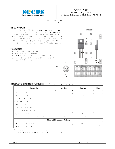 Secos ssrf4n60  . Electronic Components Datasheets Active components Transistors Secos ssrf4n60.pdf