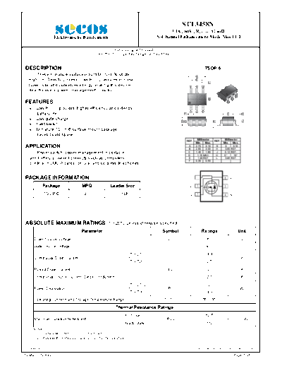 Secos stt3458n  . Electronic Components Datasheets Active components Transistors Secos stt3458n.pdf