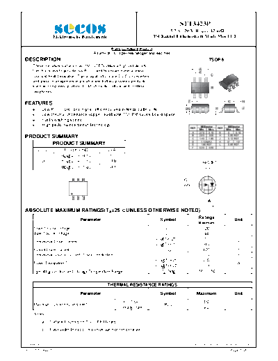 Secos stt3423p  . Electronic Components Datasheets Active components Transistors Secos stt3423p.pdf