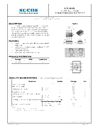 Secos stt3434n  . Electronic Components Datasheets Active components Transistors Secos stt3434n.pdf