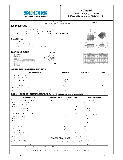 Secos stt6405  . Electronic Components Datasheets Active components Transistors Secos stt6405.pdf