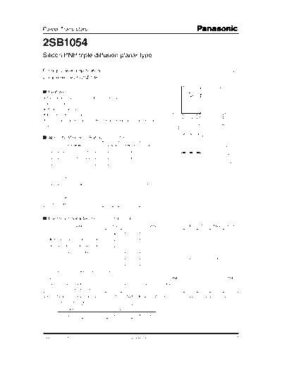 Panasonic 2sb1054  . Electronic Components Datasheets Active components Transistors Panasonic 2sb1054.pdf