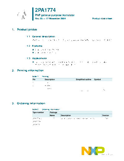 Philips 2pa1774  . Electronic Components Datasheets Active components Transistors Philips 2pa1774.pdf