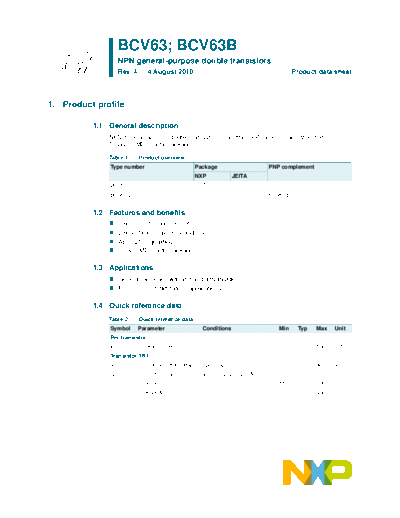 Philips bcv63 bcv63b  . Electronic Components Datasheets Active components Transistors Philips bcv63_bcv63b.pdf