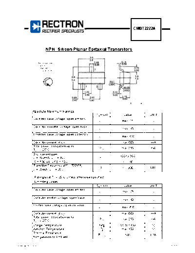 RCA cmbt2222a  . Electronic Components Datasheets Active components Transistors RCA cmbt2222a.pdf