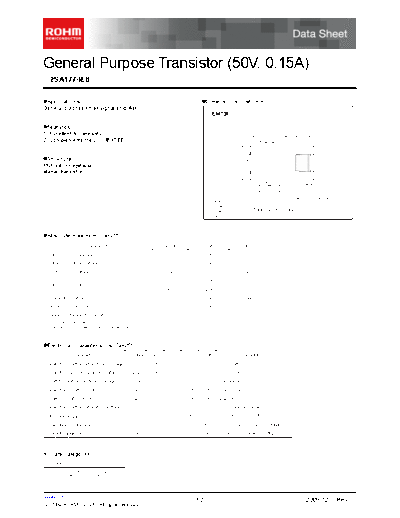 Rohm 2sa1774eb  . Electronic Components Datasheets Active components Transistors Rohm 2sa1774eb.pdf