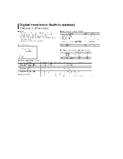 Rohm dta124gka k15 sot346  . Electronic Components Datasheets Active components Transistors Rohm dta124gka_k15_sot346.pdf