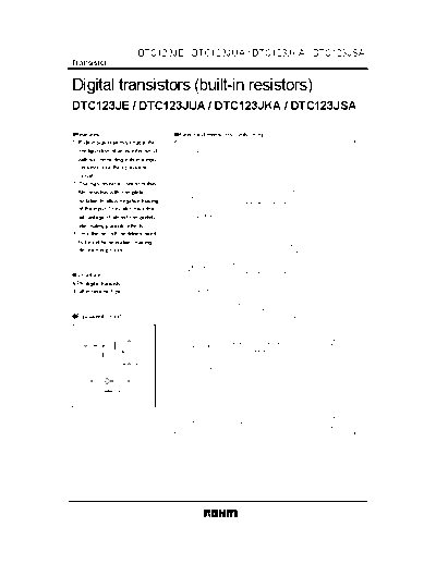 Rohm dtc123je-jua-jka e42 sot416 323 346  . Electronic Components Datasheets Active components Transistors Rohm dtc123je-jua-jka_e42_sot416_323_346.pdf