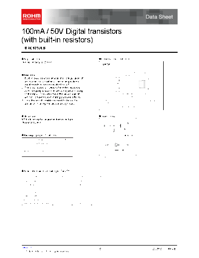 Rohm dtc123jeb  . Electronic Components Datasheets Active components Transistors Rohm dtc123jeb.pdf