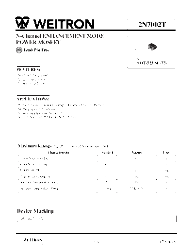 Wietron 2n7002t  . Electronic Components Datasheets Active components Transistors Wietron 2n7002t.pdf