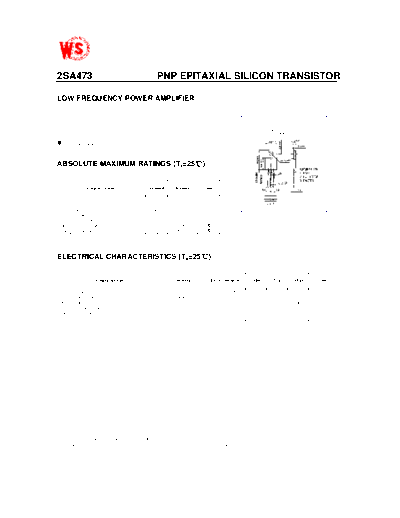 WingShing 2sa473  . Electronic Components Datasheets Active components Transistors WingShing 2sa473.pdf