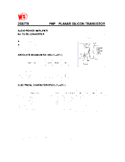 WingShing 2sb778  . Electronic Components Datasheets Active components Transistors WingShing 2sb778.pdf
