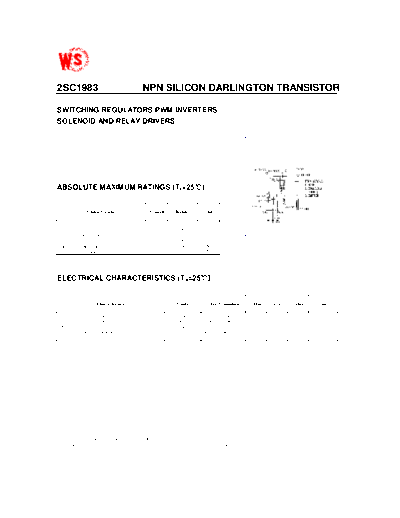 WingShing 2sc1983  . Electronic Components Datasheets Active components Transistors WingShing 2sc1983.pdf
