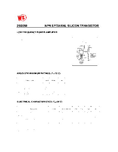 WingShing 2sd288  . Electronic Components Datasheets Active components Transistors WingShing 2sd288.pdf