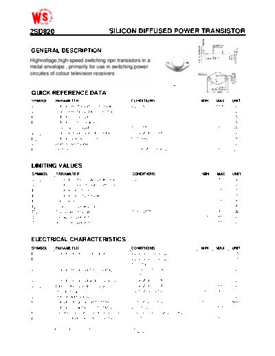 WingShing 2sd820  . Electronic Components Datasheets Active components Transistors WingShing 2sd820.pdf