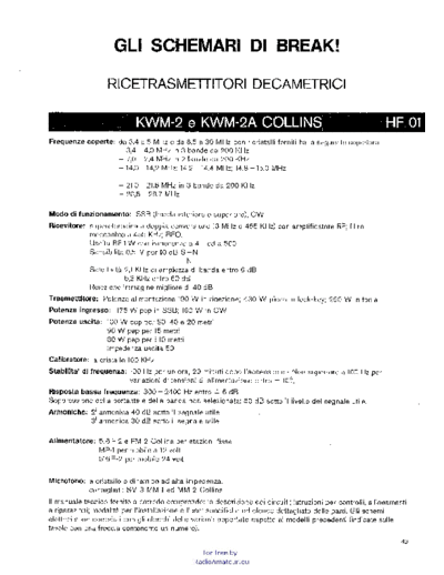 . Various Collins KWM2 sch  . Various Collins_KWM2_sch.pdf
