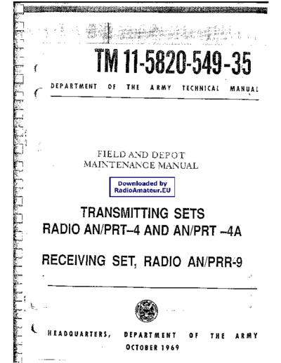 . Various AN PRT-4 AN PRR-9 TM 11-5820-549-35  . Various AN_PRT-4_AN_PRR-9_TM_11-5820-549-35.pdf