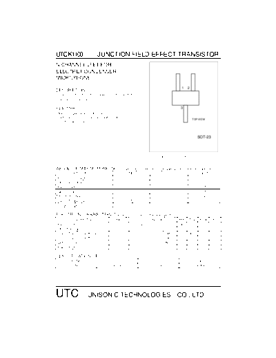 UTC 2sk1109  . Electronic Components Datasheets Active components Transistors UTC 2sk1109.pdf