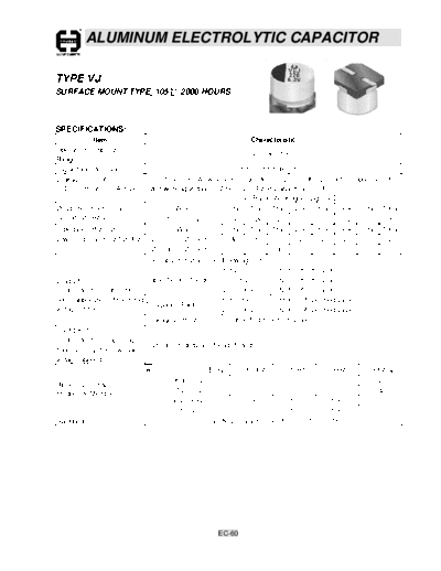 Cosonic [SMD] VJ Series  . Electronic Components Datasheets Passive components capacitors Cosonic Cosonic [SMD] VJ Series.pdf