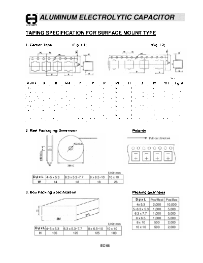 Cosonic ec66  . Electronic Components Datasheets Passive components capacitors Cosonic ec66.pdf