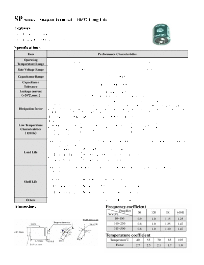 Acon Acon [snap-in] SP Series  . Electronic Components Datasheets Passive components capacitors Acon Acon [snap-in] SP Series.pdf