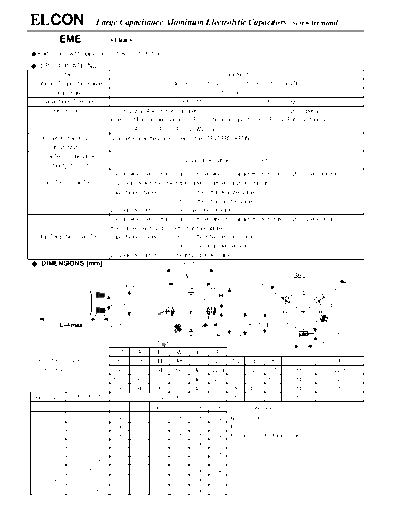 Elcon [screw terminal] 2006 EME Series  . Electronic Components Datasheets Passive components capacitors Elcon Elcon [screw terminal] 2006 EME Series.pdf