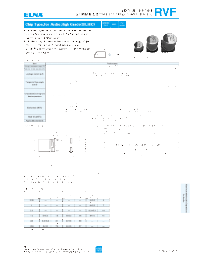 Elna Elna [smd] RVF Series  . Electronic Components Datasheets Passive components capacitors Elna Elna [smd] RVF Series.pdf