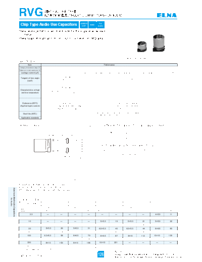 Elna Elna [smd] RVG Series  . Electronic Components Datasheets Passive components capacitors Elna Elna [smd] RVG Series.pdf