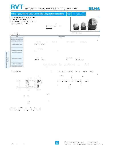 Elna Elna [smd] RVT Series  . Electronic Components Datasheets Passive components capacitors Elna Elna [smd] RVT Series.pdf