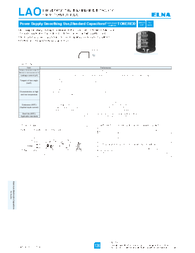Elna [snap-in] LAO Series  . Electronic Components Datasheets Passive components capacitors Elna Elna [snap-in] LAO Series.pdf