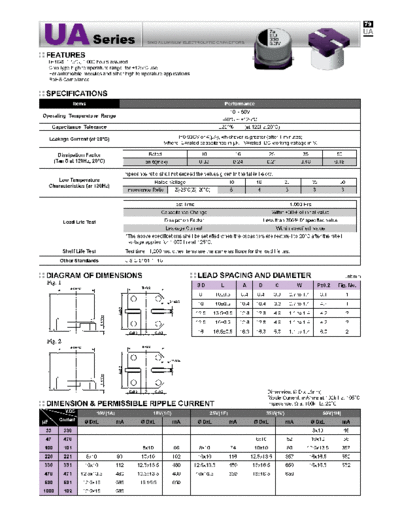 Evercon [smd] UA Series  . Electronic Components Datasheets Passive components capacitors Evercon Evercon [smd] UA Series.pdf