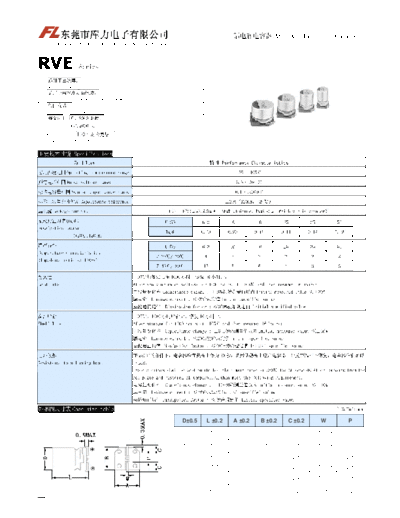 Fulik Fulik [smd] RVE Series  . Electronic Components Datasheets Passive components capacitors Fulik Fulik [smd] RVE Series.pdf