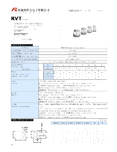 Fulik Fulik [smd] RVT Series  . Electronic Components Datasheets Passive components capacitors Fulik Fulik [smd] RVT Series.pdf